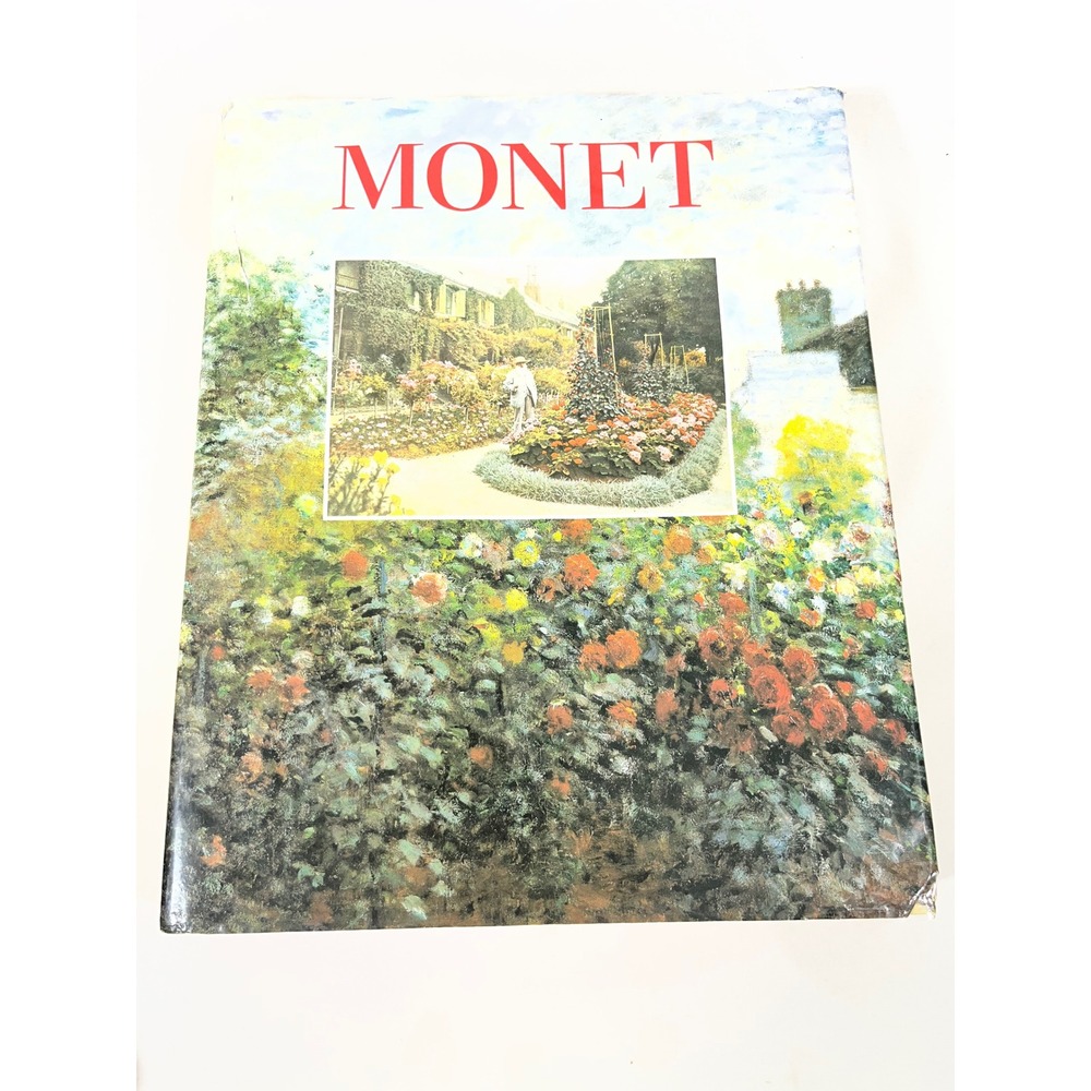 VTG Monet by‎ Robert Gordon Andrew Forge Hardcover Art  Book 1983 Coffee Table